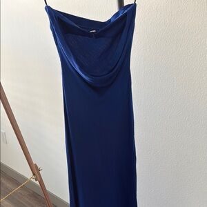 bec + bridge Strapless Blue Dress